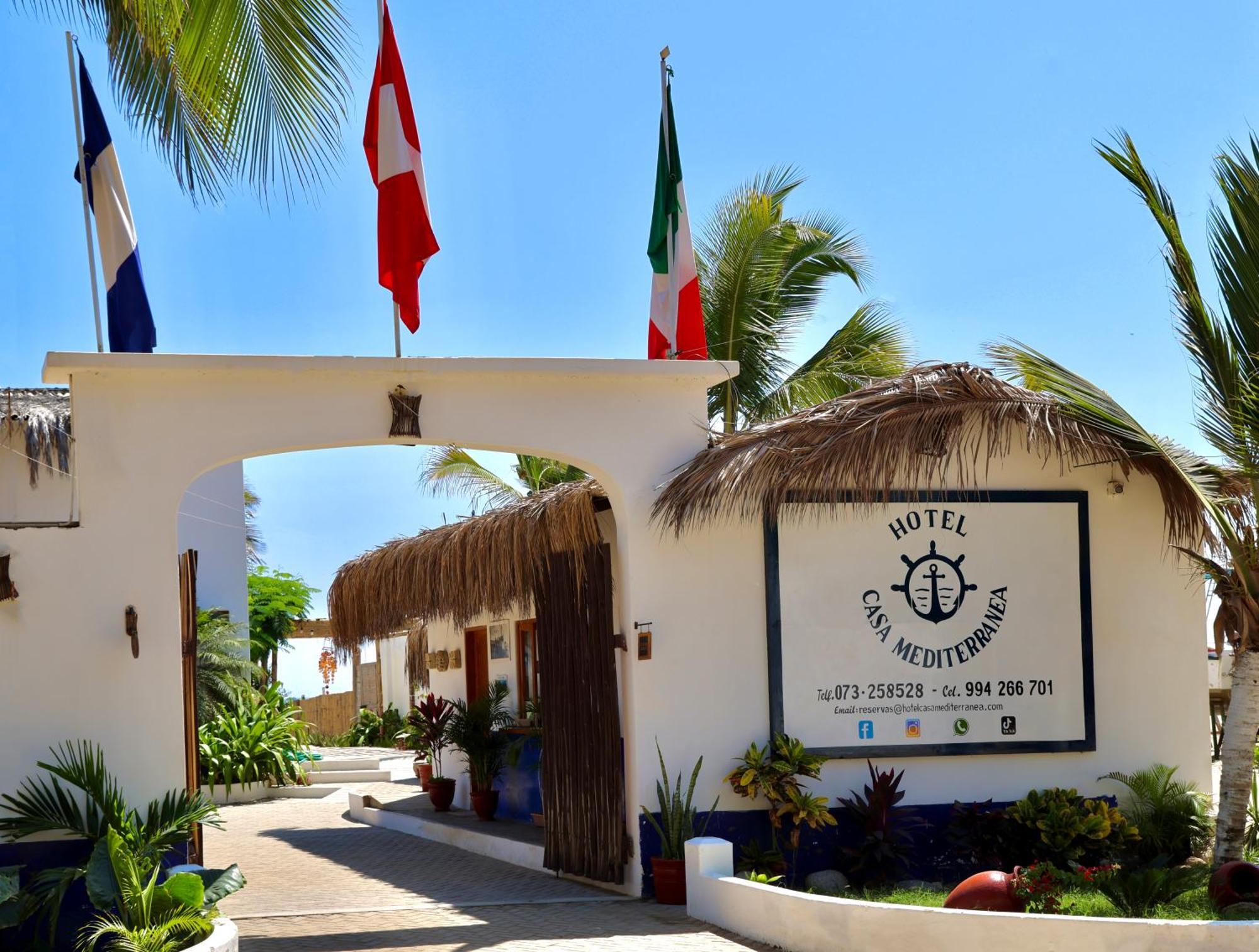 Hotel Casa Mediterranea Mancora Exterior photo